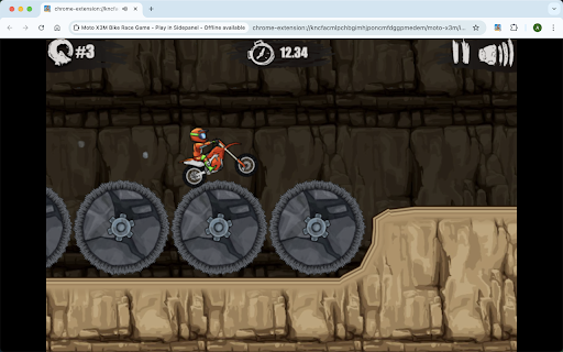 Moto X3M Bike Race Game in Browser - Free & Offline available screenshot