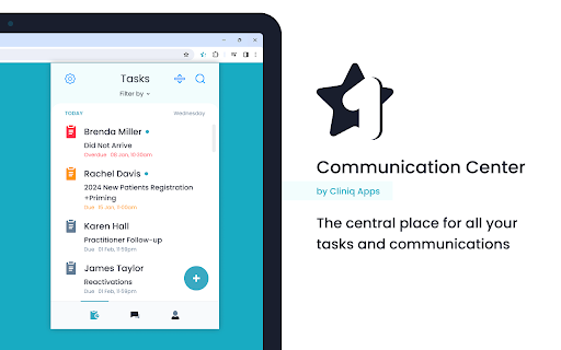 Communication Center by CliniqApps screenshot