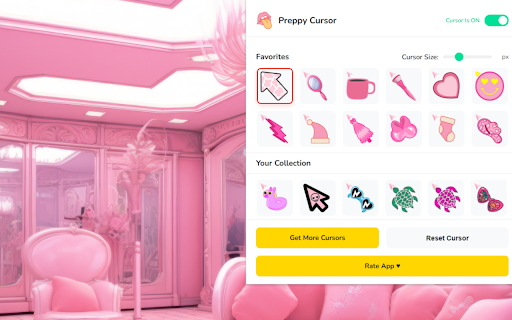 Preppy Cursor ★ Custom Cursor for Chrome™ screenshot
