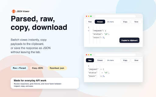 JSON Viewer screenshot