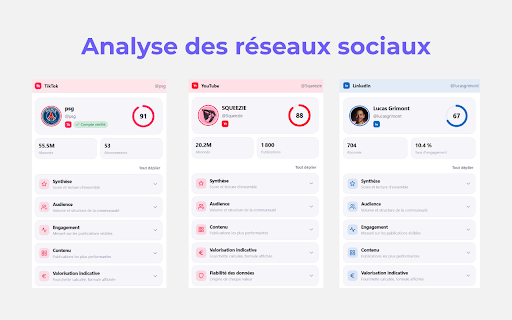 Social Media Analytics screenshot