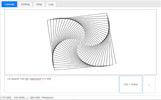Logo Turtle Graphics screenshot