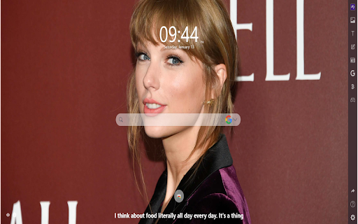 Taylor Swift MeaVana screenshot