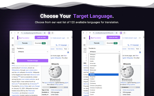 DocTranslator - Google Translate PDF, Large PDF Translator screenshot