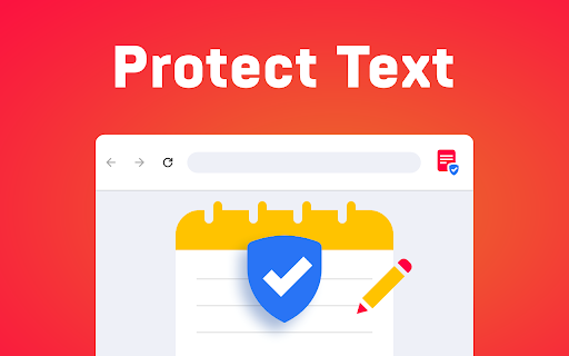 Protect text screenshot