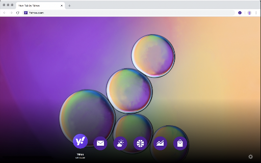 New Tab by Yahoo screenshot