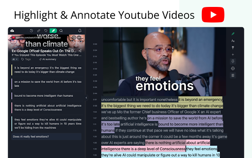 Web Highlights: PDF & Web Highlighter + Notes & AI Summary screenshot