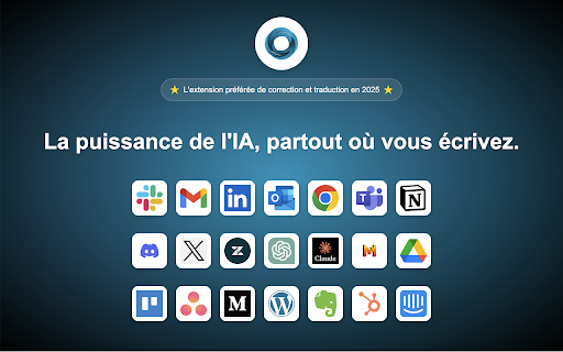 Correct IA : Correction et traduction IA dans vos champs texte screenshot