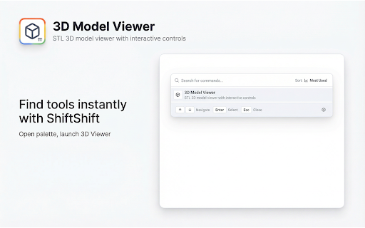 STL Viewer screenshot