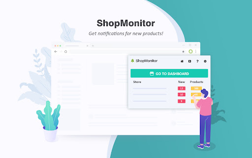 ShopifyMonitor - Get Alerts for New Arrival screenshot