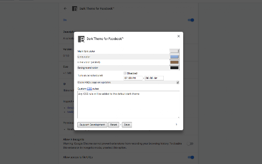 Dark Theme for Facebook™ screenshot