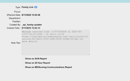 Family Link Extension screenshot