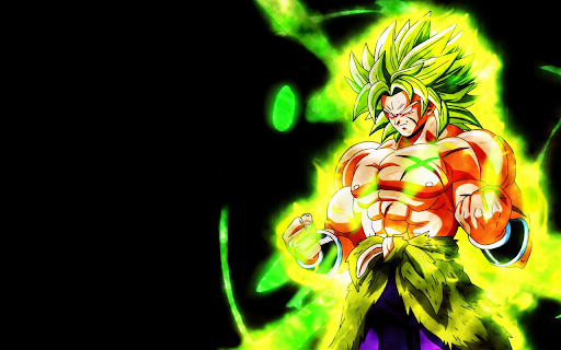 Dragon Ball Super: Broly Wallpapers New Tab screenshot