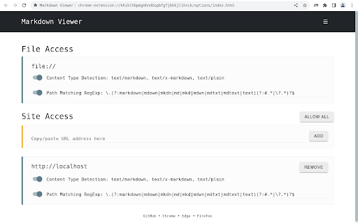 Markdown Viewer screenshot