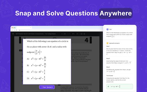 Quizard AI - Homework Tutor screenshot