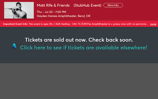 SameTix | Find Cheap Event Tickets screenshot