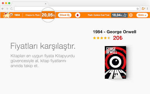 Kitapyurdu Fiyat Asistanı screenshot