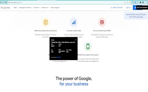 Advance font finder from any website screenshot