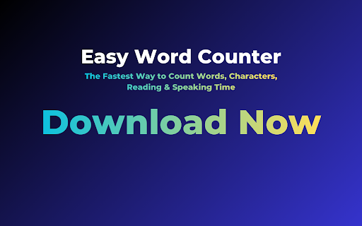 Easy Word Counter screenshot