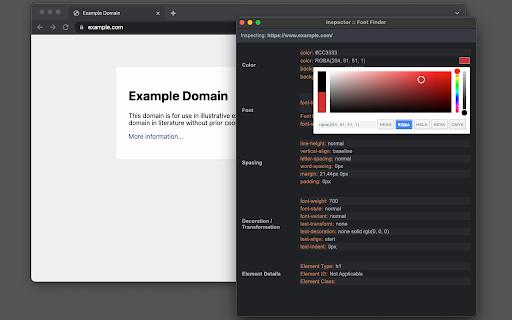 Font Finder screenshot
