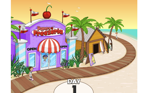 Papa's Freezeria Game screenshot