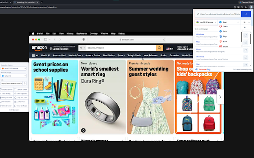 Browserling – Cybersecurity & Cross-browser Testing screenshot