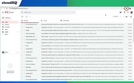 Mailto: Set Default Email to Gmail by cloudHQ screenshot
