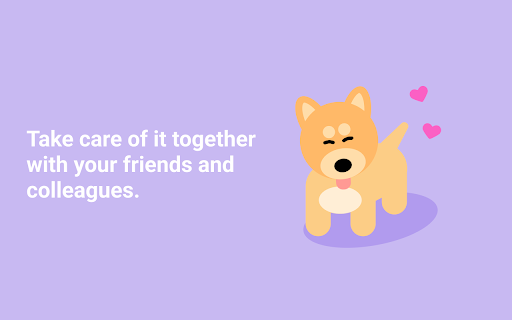 Happy dog - virtual pet for you and friends screenshot