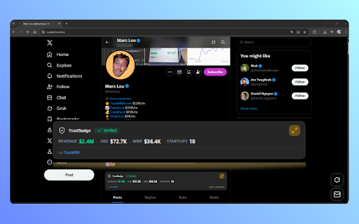 TrustBadge screenshot