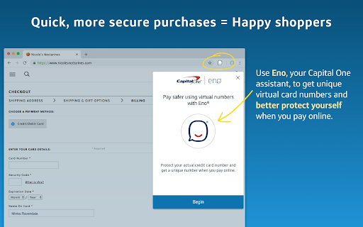 Eno® from Capital One® screenshot