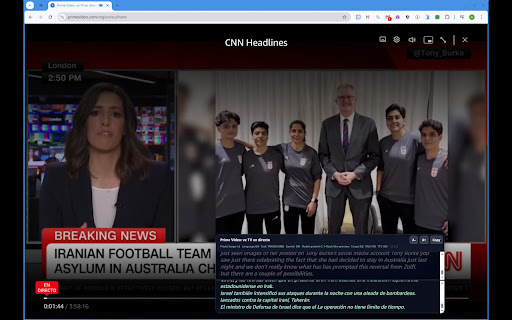 Audio Transcription & Live Interpreter screenshot