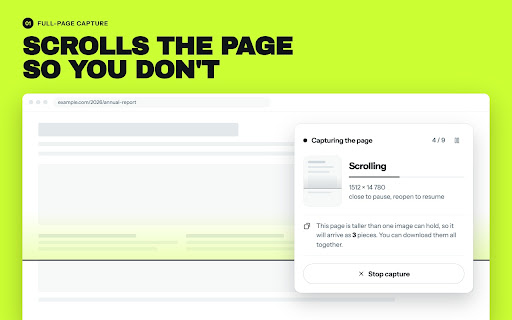 FullPage Capture - Full Page Screenshot screenshot