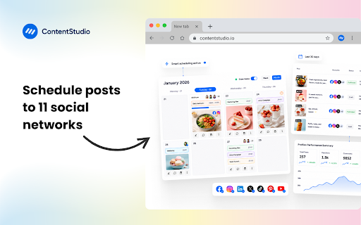 ContentStudio - AI Social Media Management Tool screenshot