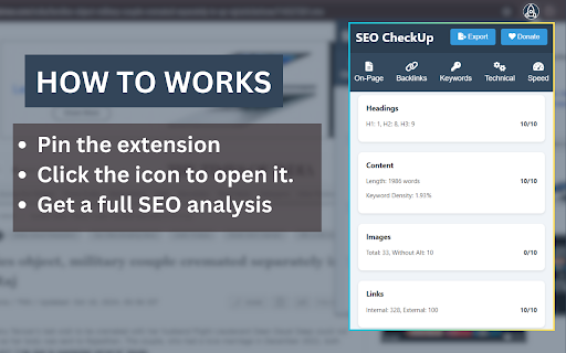 SEO CheckUp:Improve Rankings with Detailed Audits screenshot