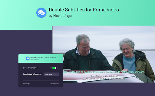 Double Subtitles for Prime by MovieLingo screenshot