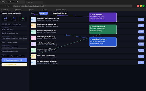 Multiple Image Downloader™ screenshot