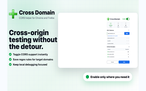 Cross Domain - CORS screenshot