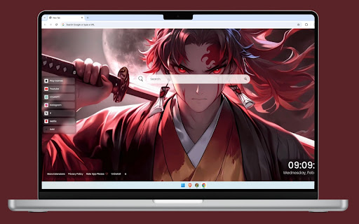 Yoriichi Demon Slayer Live Wallpaper screenshot