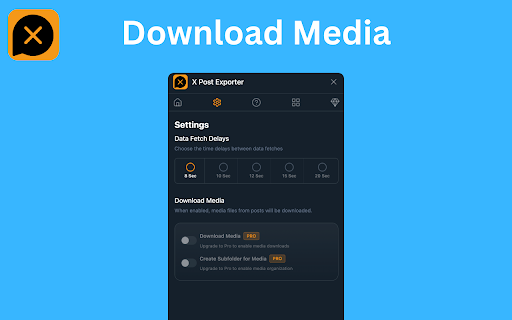 X Post Exporter - Download X / Twitter Posts screenshot