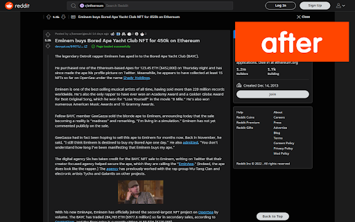 RIP - Reddit Inline Post screenshot