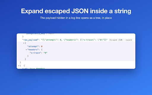 JSON Beautifier screenshot