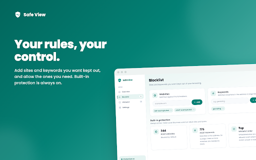 Safe View – Porn Blocker & NoFap Streak Tracker screenshot