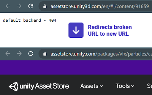 Asset Store Links screenshot