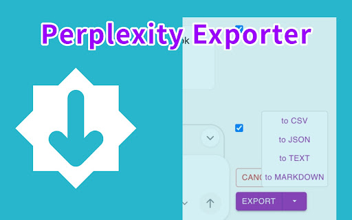 Perplexity Exporter - Extract chat convos easily screenshot