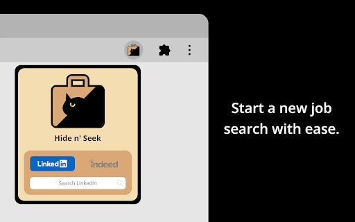 Hide n' Seek: Hide Promoted Jobs & Companies screenshot
