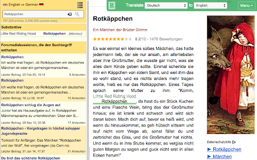 Readlang Web Reader screenshot