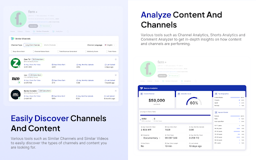 Nexlev YouTube Research & Analytics screenshot