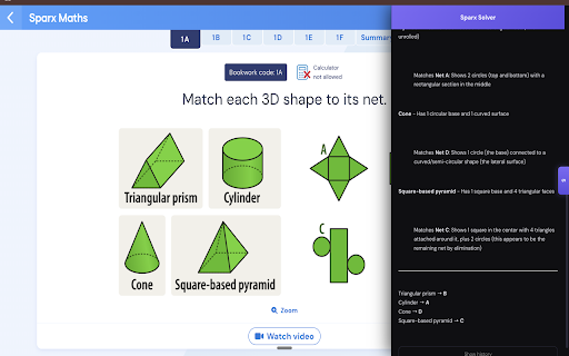 Solver for Sparx screenshot