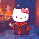 Hello Kitty Gryffindor Robes Live Wallpaper icon