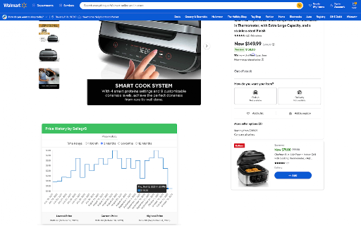 Walmart Price Tracker by Sellegr8 screenshot